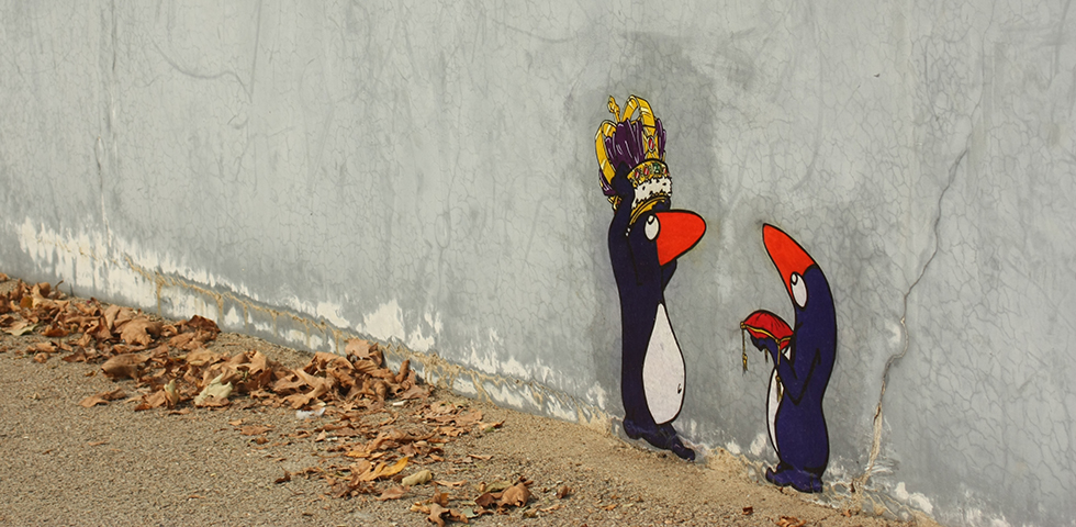 COLLAGE DE RUE